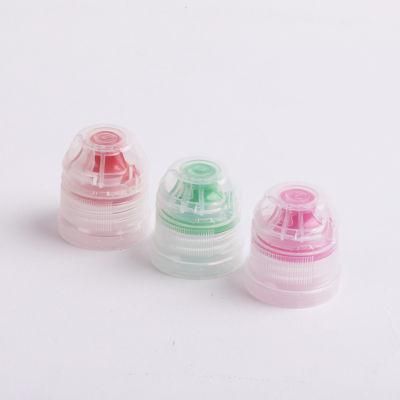 28mm 30mm 38mm Colorful PP Sport Water Bottle Push Pull Cap with Flip Top Cap