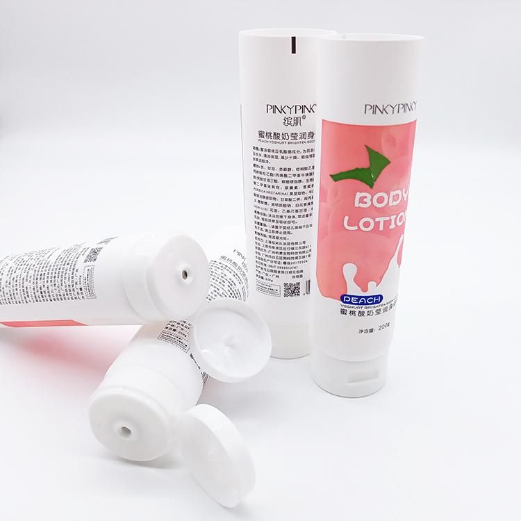 Plastic Personal Lotion Tubes Packaging Facial Cleanser Tube Cosmetic Tubes