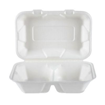 Biodegradable Eco Friendly Compostable Disposable Sugarcane Bagasse Food Container