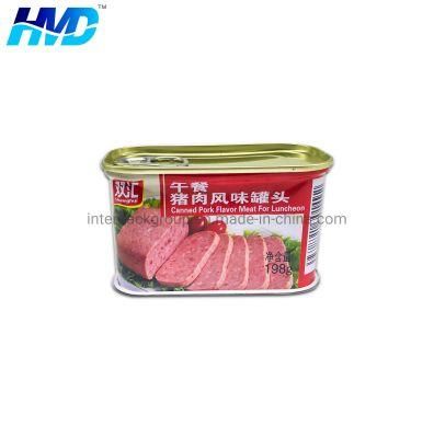 Metal Square Tin for Luncheon Meat Food Can Packing