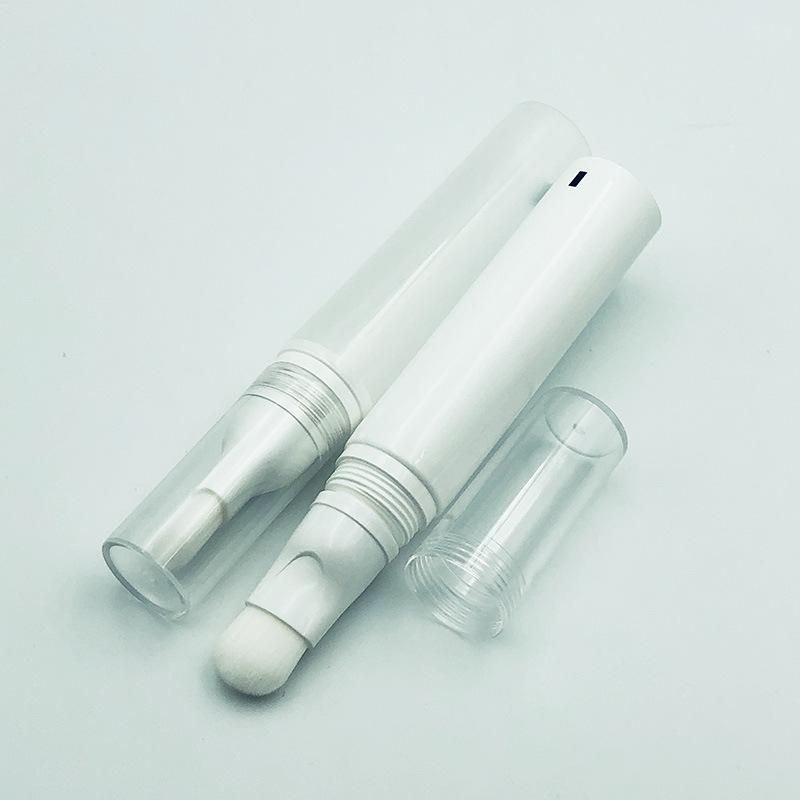 Custom Printing Soft Brush Plastic Cosmetic Tube with Brush Applicator