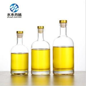 Transparent 200ml 350ml 500ml 750ml 1000ml Vodka Glass Bottle Wine Bottle Gin Glass Bottle