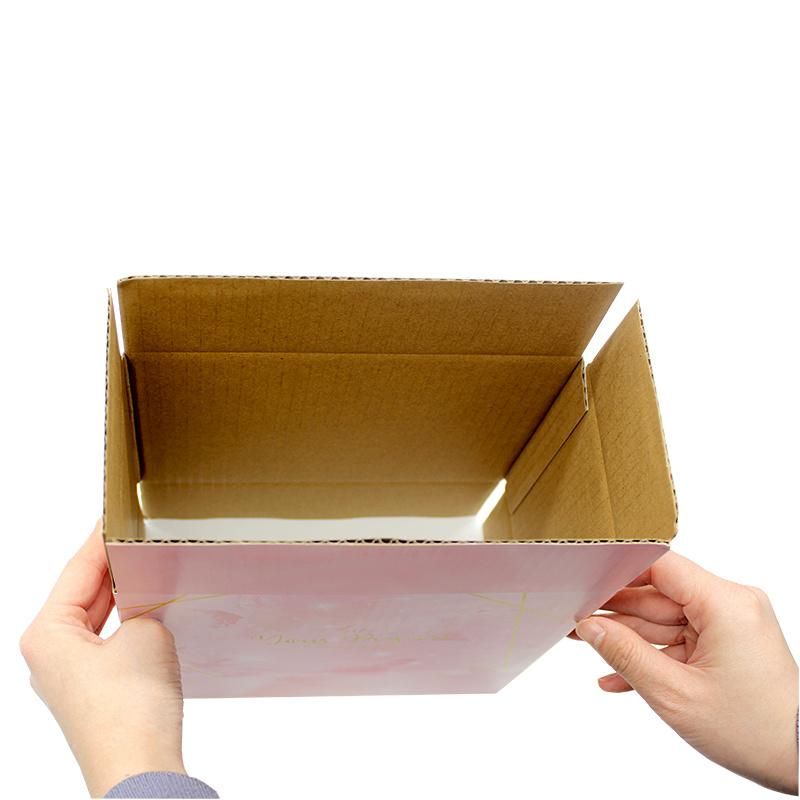 Free Design Custom Logo Carton Foldable Electronics Mailing Shipping Paper Box Corrugated Box Paper Mail Box