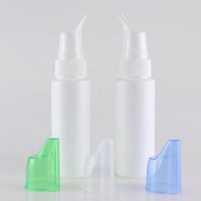 100ml HDPE White Nasal Spray Bottle in Stock