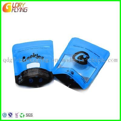 Lawn and Leaf Bag Plastic Mylar Cookies Smell Proof Packaging Bag