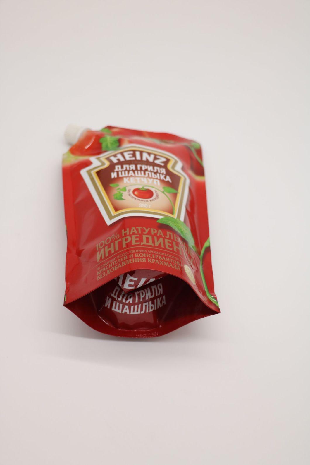 Stand up Bag with Spout for Tomato Paste Packing