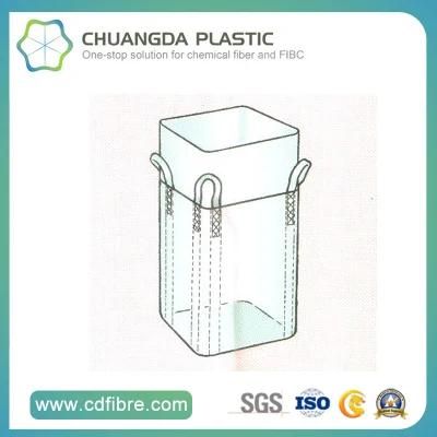 PP Woven Container Jumbo Big Ton Bag with Flat Bottom