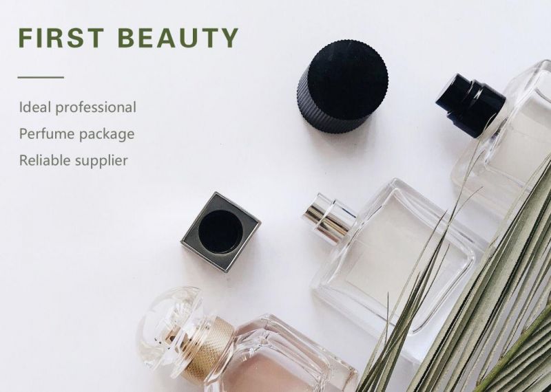 Luxury Crystal Clear Plastic Perfume Cap