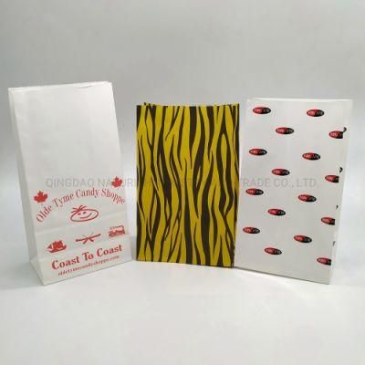 Custom Oil Proof Fast Food Packaging Fried Chicken Paper Bag for Fried Food