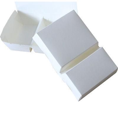 Wholesale Food Grade White Cardoard Paper Disposable Lunch Packing Box