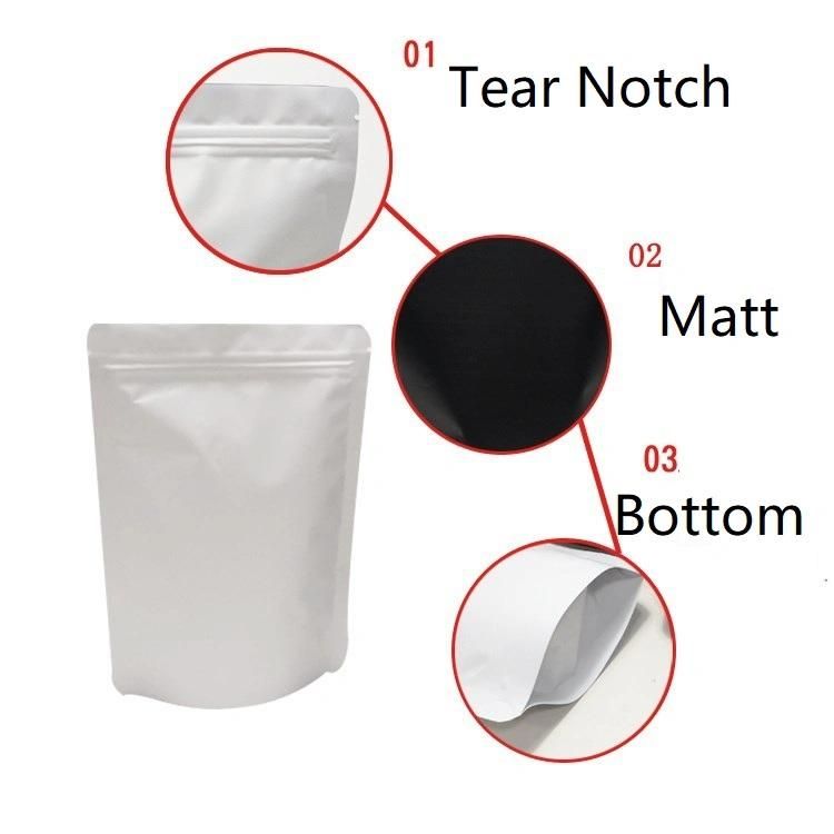 Matt Black Bag 250g/Matt White Bag 250g/Coffee Bag 250g/Coffee Bag 1/2lb