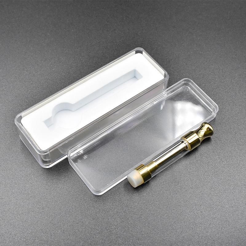 High Quality 510 Vape Cartridge Packaging Plasitc Box with Custom Design