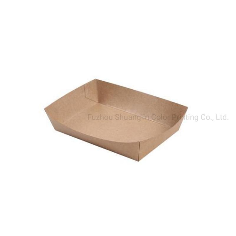 Food Tray Hot Dog French Fries Plates Dishes Food Packaging Box