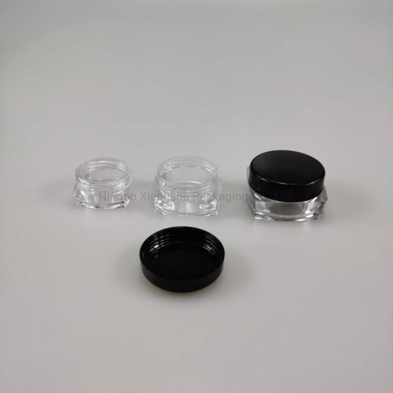 Empty PS Plastic Cosmetic Packaging Eye Cream Jar, 10g15g20g30g