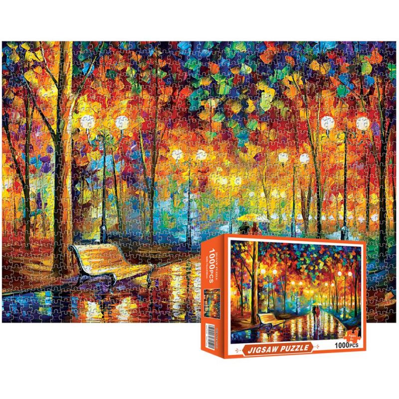 Hot Seller Indoor Toy Educational Puzzle Games Paper Adult Jigsaw Puzzle 1000 PCS