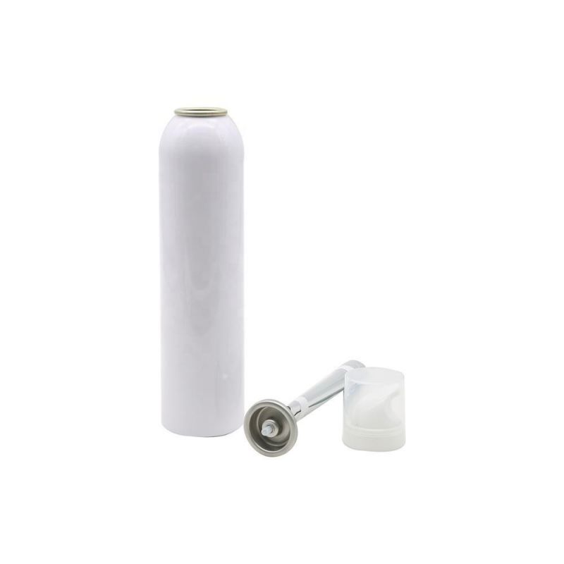 Empty Aluminum Food Grade Aerosol Can Cosmetic Packaging with Sprayer