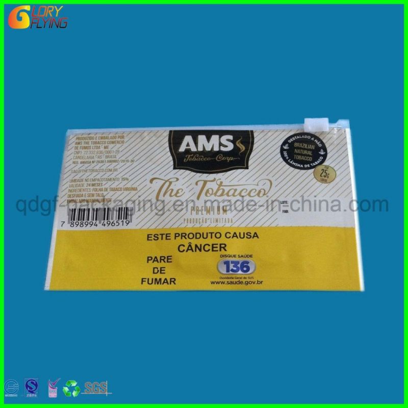 Laminated Plastic Tobacco Packaging Pouches/Bags