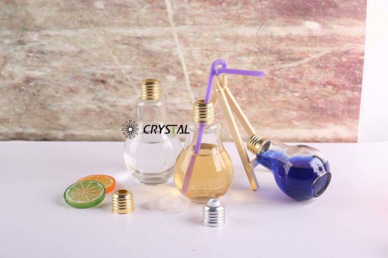 150ml Lamp Bulb Beverage Bottle Milk Flask