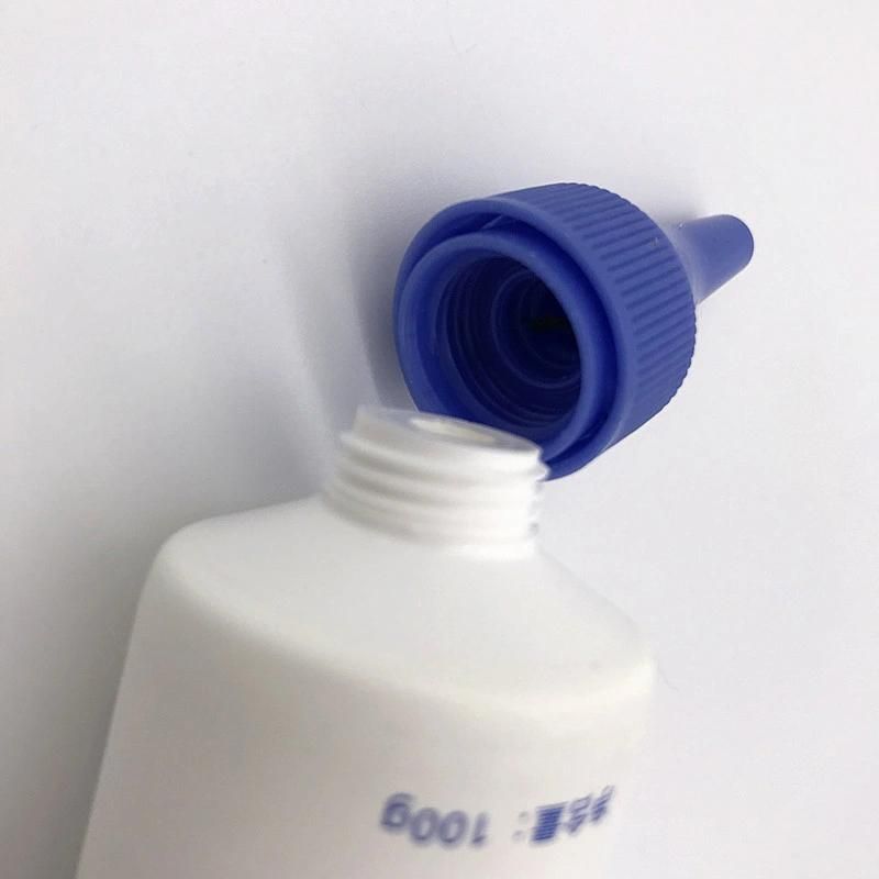 Empty White Hand Cream Tube Cosmetic Packaging Tube