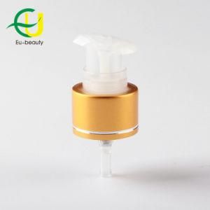 24/410 Aluminum Gold Coating Lotion Cream Pump Treatment Pump