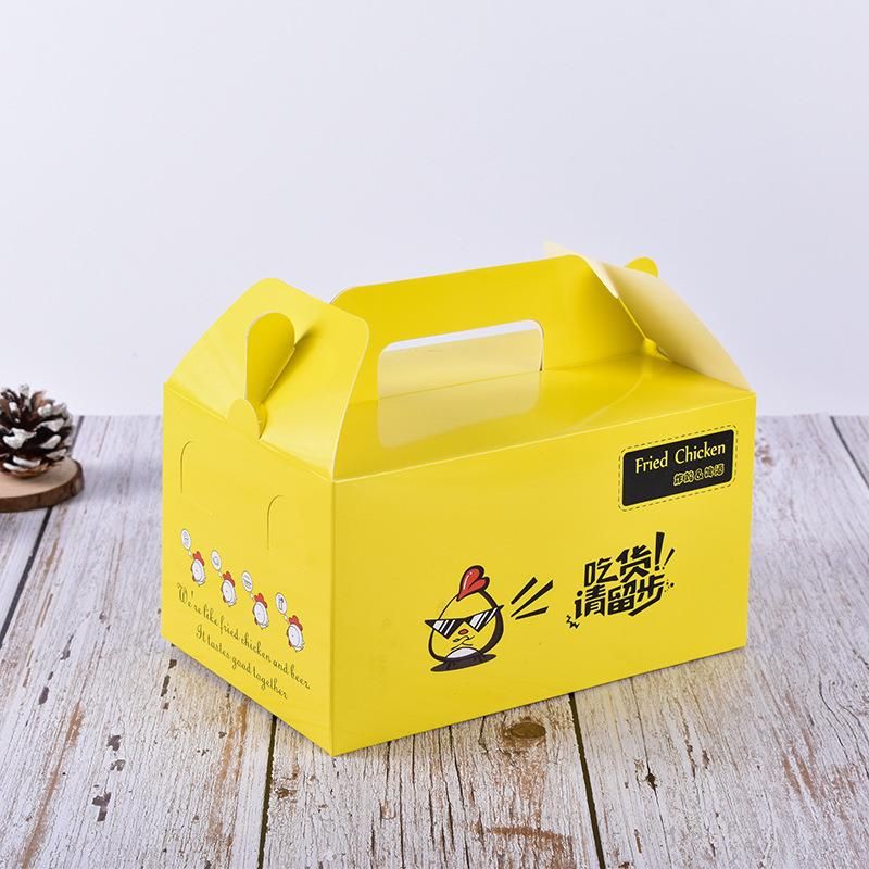 Take Away Food Boxes French Fries Fried Chicken Box Nuggets Paper Fries Packaging Box