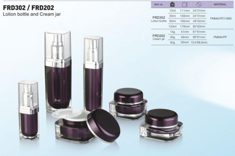 15g 30g 50g Cosmetic Jars Cosmeticcosmetic Wholesale Customized Luxury Acrylic Cosmetic Container Jars Acrylic