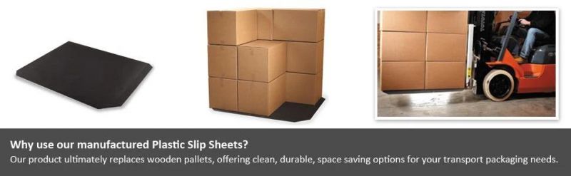 Singapore One Pallet MOQ Black PE Slip Sheet