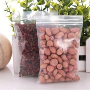 Multi Sizes Clear Transparent PE Self-Sealing Bag Resealable LDPE Plastic Ziplock Bags