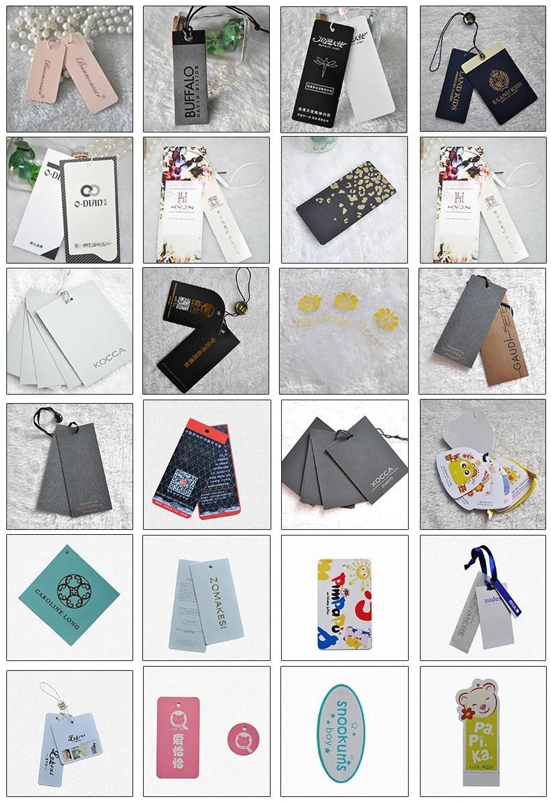 Custom Best Price Paper Hang Tag for Garment/Fashion Bags