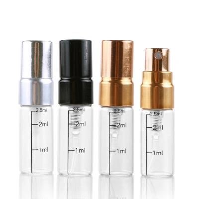 2ml 3ml 5ml 10ml Small Spray Bottle Transparent Spray Sprayer Perfume Atomizer