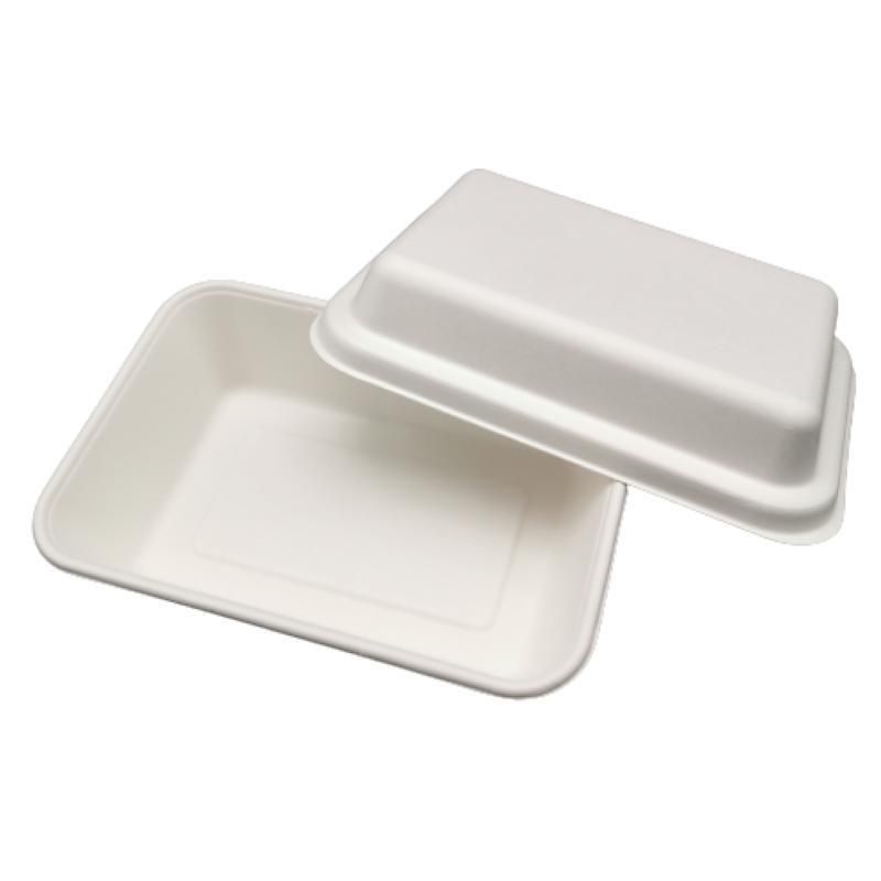 Eco Friendly Take Away Paper Fries Food Container with Lids