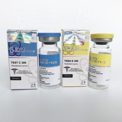 Custom Design Hologram Foil Injection Steroids Vial Label Vials Label and Box