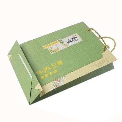 Good Quality Custom Printed Luxury Shopping Gift Paper Bag with Handle