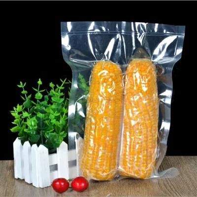 Custom Resealable Heat Seal Aluminum Foil 3 Sides Sealing Food Vacuum Sealing Bag