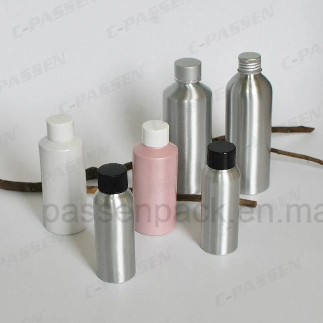 Made in China 1L Plain Silver Logo Printed Aluminum Bottle