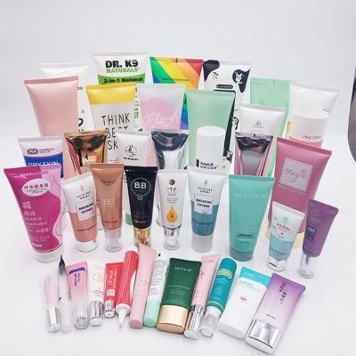 Packaging Transparent Lotion Tube Face Wash Tube