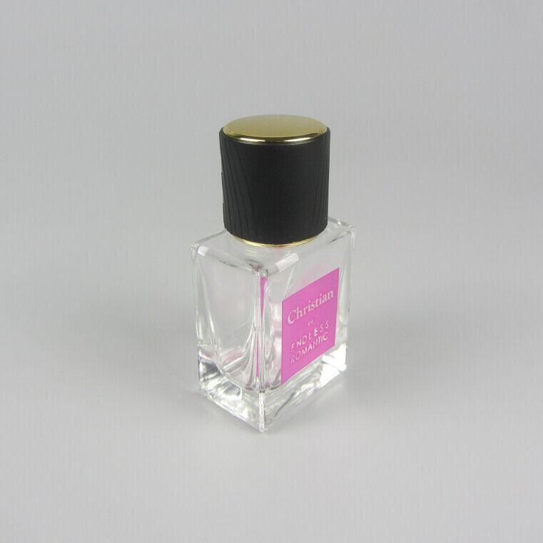 Square Bottle Glass 30ml Glass Vial Bottle