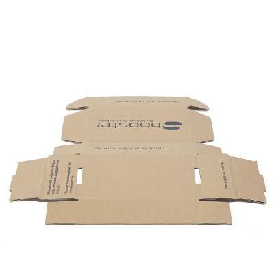 Logo Printed Packaging Kraft Paper Corrugated Carton Packaging Box