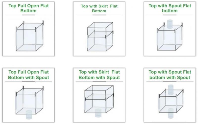 FIBC Big Jumbo Cement Ton Bag for Building Materials
