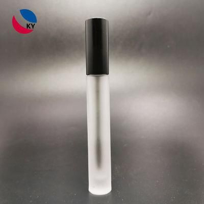 BPA Free Glass Mascara Bottle with Aluminum Brush Cap