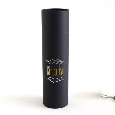 Custom Printed Paper Cardboard Cylindrical Packaging Box, Wine Packaging Box