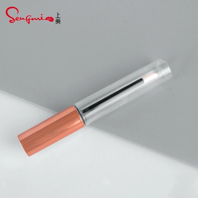 Manufacturer Rose Golden Lip Gloss Containers Tube Label Round Liptint Container for Makeup Packaging