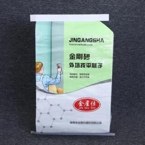 Custom Woven Plastic Color Printed Valve Pocket Packaging Bag