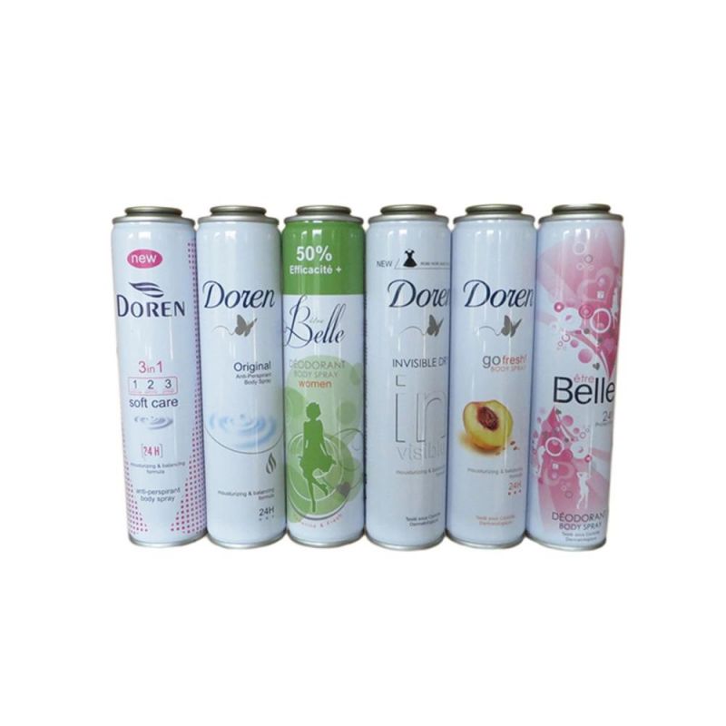Wholesale Cosmetic Packaging Deodorant Can Snow Spray Can Empty Cans Tin Can Aerosol Can