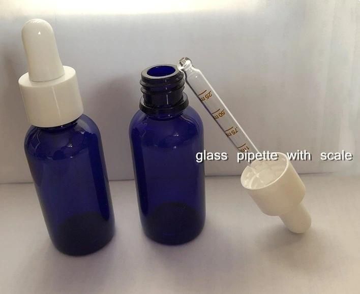 30ml 60ml Amber/Blue Plastic Dropper Bottle Pet Bottle with Dropper Cap