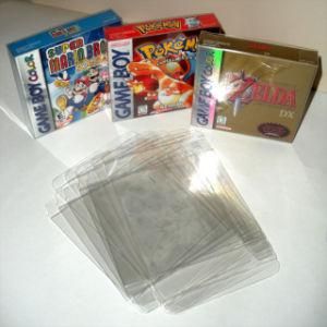 Clear Protectors Box for Nintendo Snes Video Game