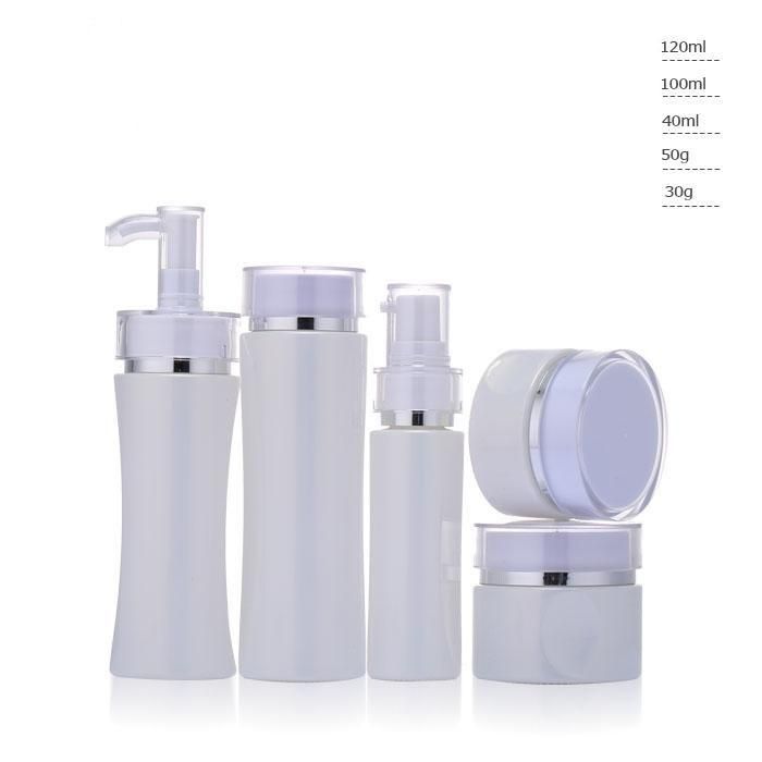 Ll39 Custom Logo Cosmetic Packaging Cosmetic Lotion Bottle 30g Glass Cream Jar 50g Empty Glass Jar for Eye Cream Have Stock