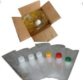 Factory Direct Supply Transparent Bib Empty Bag in Box Laminated Material Flexo Printing Surface Handling Spout Pouch with Spout