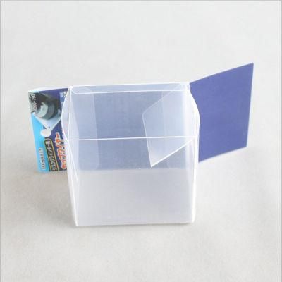 China OEM Customized Translucent Frosted Plastic Gift Box