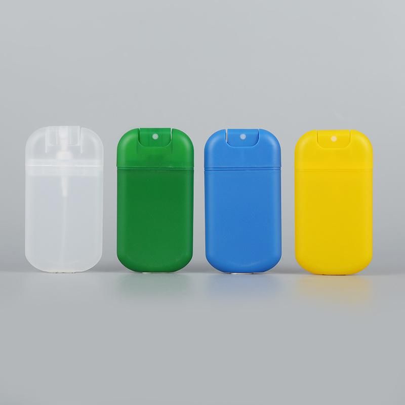 Refilled 30ml Plastic Credit Card Flat Spray Bottle Portable Pocket Perfume Card Bottle